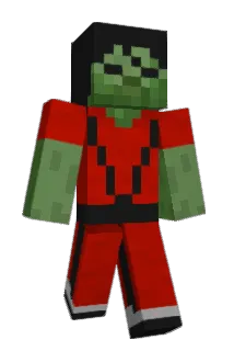 Hampusaurus Minecraft avatar full body