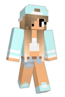 Hamstaa Minecraft avatar full body