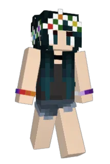 Hanakawaa Minecraft avatar full body