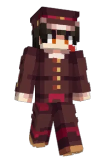 Hanako_gun Minecraft avatar full body
