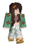 HananaBanana Minecraft avatar full body
