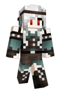 Hanaowa Minecraft avatar full body