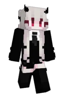 HanazonoHakari Minecraft avatar full body