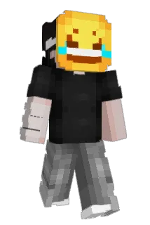 Handleless Minecraft avatar full body