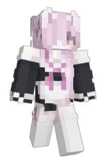 Handmaids Minecraft avatar full body