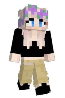HaniaPopi Minecraft avatar full body
