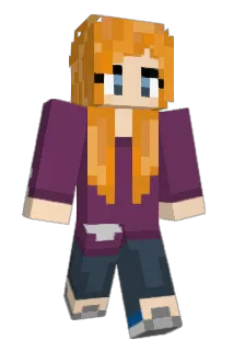 Hannabellaa Minecraft avatar full body