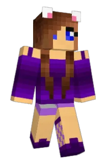 HannahBieber69 Minecraft avatar full body
