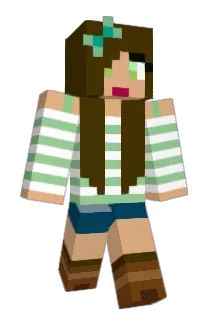 HannahMarieG Minecraft avatar full body