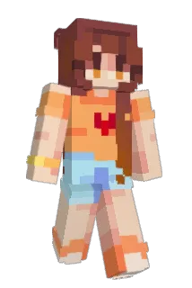 Hannahalo Minecraft avatar full body