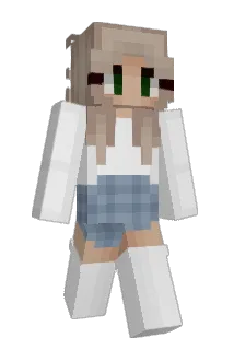 Hannahhip3 Minecraft avatar full body