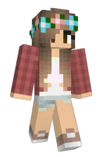 HanyuuNanodesu Minecraft avatar full body