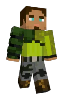 Haploo76 Minecraft avatar full body