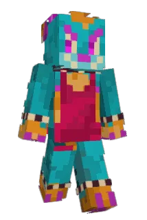 HappyHarlequinz Minecraft avatar full body