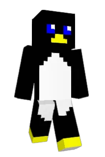 HappyLinux Minecraft avatar full body