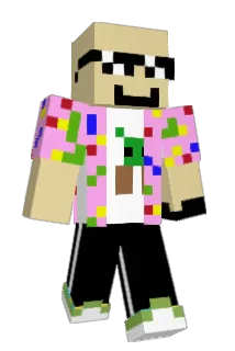 HappyMill Minecraft avatar full body