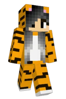 HappyTigress Minecraft avatar full body