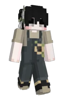 Happy_flower Minecraft avatar full body