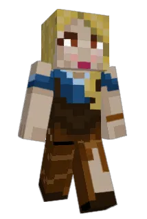 Happy_llama_face Minecraft avatar full body