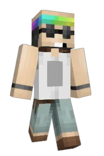 Hapriz Minecraft avatar full body