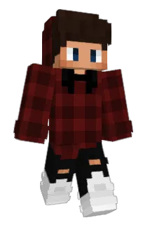 Haqked Minecraft avatar full body