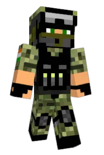 Haquee Minecraft avatar full body