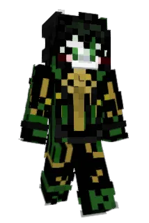 Harlequin_MC Minecraft avatar full body