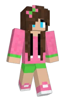Harmfulrose Minecraft avatar full body