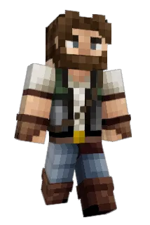 Harmplat Minecraft avatar full body