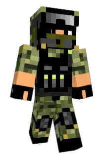 Harrypeace Minecraft avatar full body