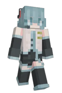 HarshJ Minecraft avatar full body