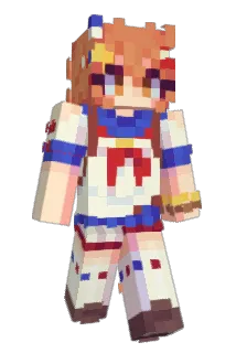 Minecraft-Avatar von Haru_Fukuda: ganzer Körper