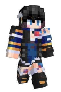 HarucinaDKing Minecraft avatar full body