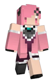 HarunogiMomo Minecraft avatar full body