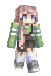 Harushinrin Minecraft avatar full body