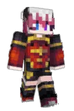 HarutoTsuki Minecraft avatar full body