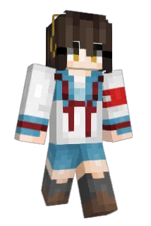Haruzhh Minecraft avatar full body