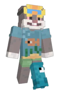 Hasenspringer Minecraft avatar full body
