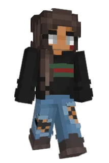 HashtagClout Minecraft avatar full body