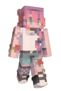 Hashtag_Lady Minecraft avatar full body