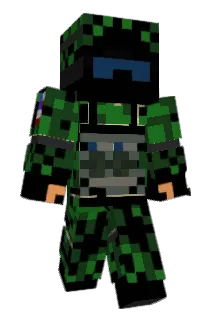 HateCore88 Minecraft avatar full body