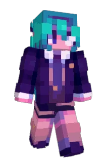 HatsuneMiku_MC Minecraft avatar full body