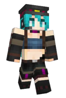 Hatsune_Nico Minecraft avatar full body