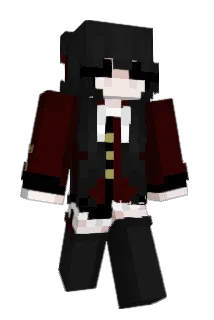 Hatsuzaki Minecraft avatar full body