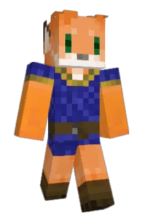 HawkleyFox Minecraft avatar full body
