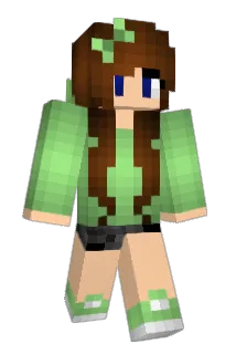 Hawtmommy Minecraft avatar full body
