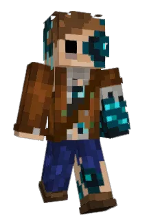 Haxcalibur Minecraft avatar full body