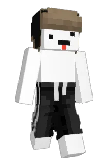 Haxkz Minecraft avatar full body