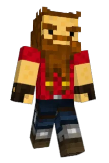 Haxorkat Minecraft avatar full body