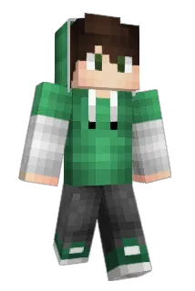 Hayakuu Minecraft avatar full body